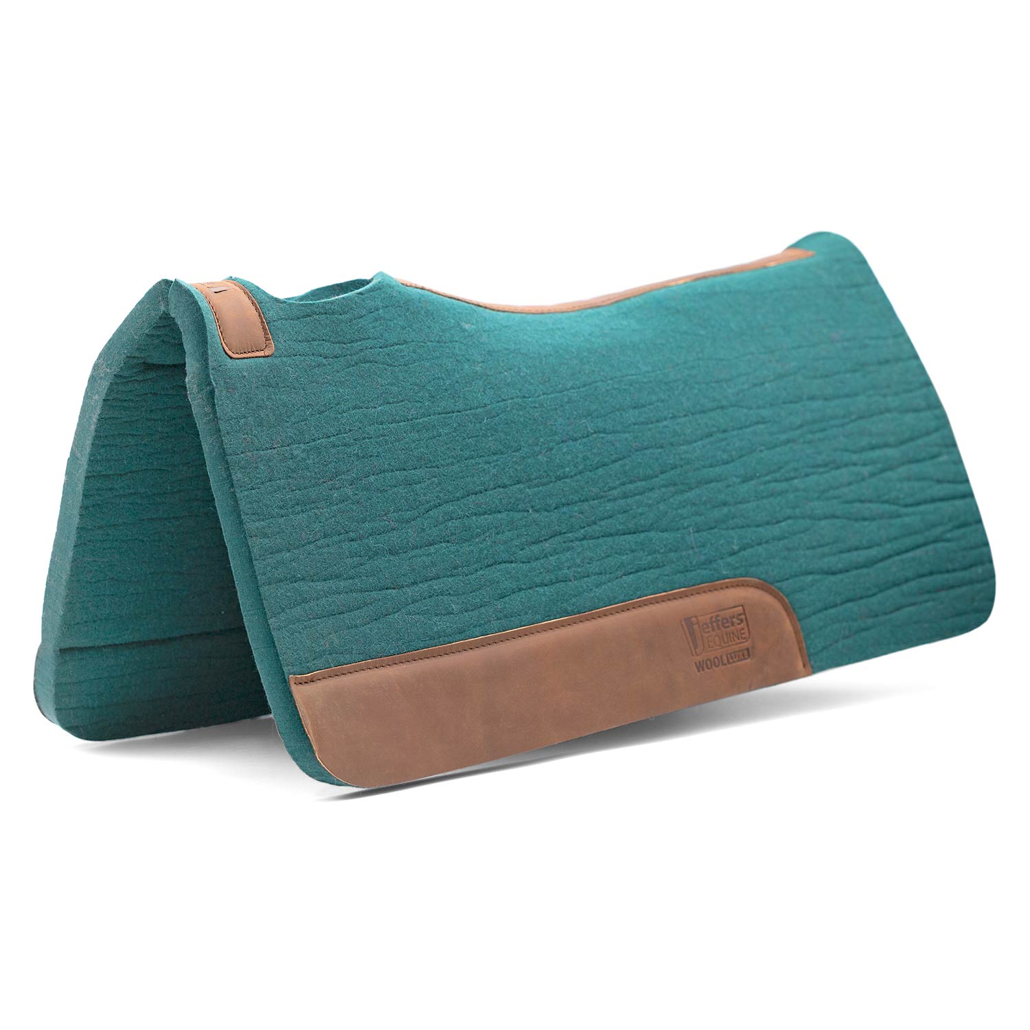 WoolLuxe 100% Wool Western Saddle Pad – Cushioned, Breathable, and Shock-Absorbing