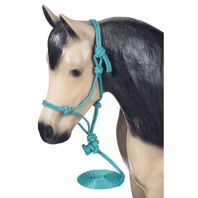 Tough1 Mini Poly Rope Halter With Lead