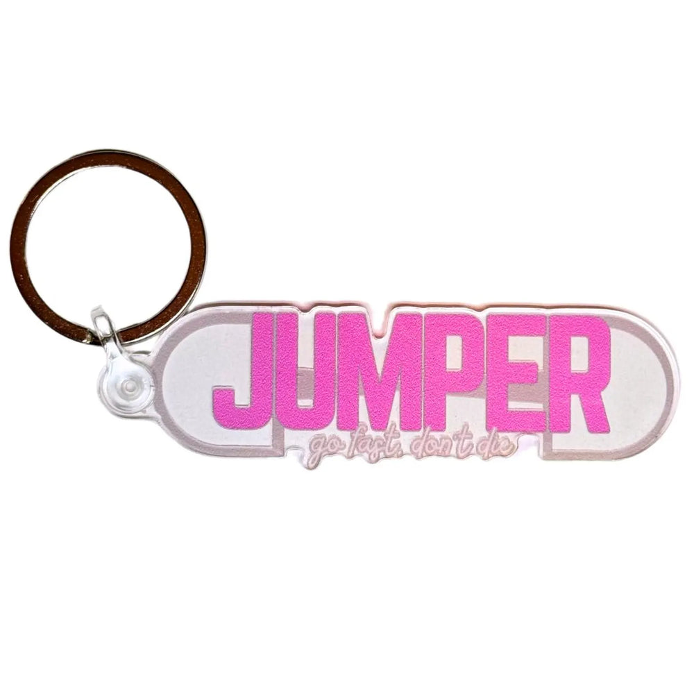 Jumper Key Chain - Equine Exchange Tack Shop