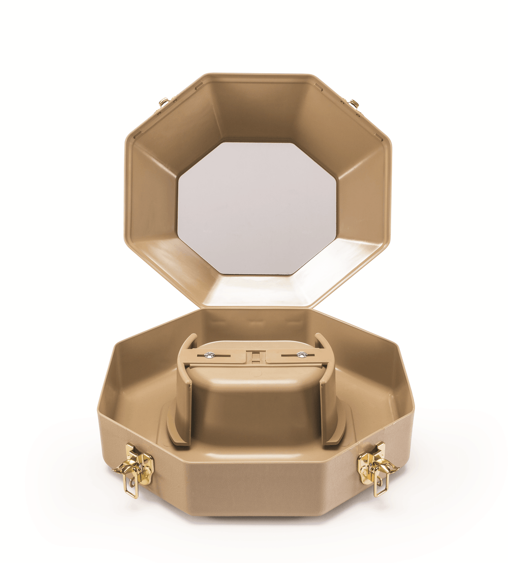 KD-141 English Hat Box – Premium Helmet Storage for Equestrian Riders - Equine Exchange Tack Shop