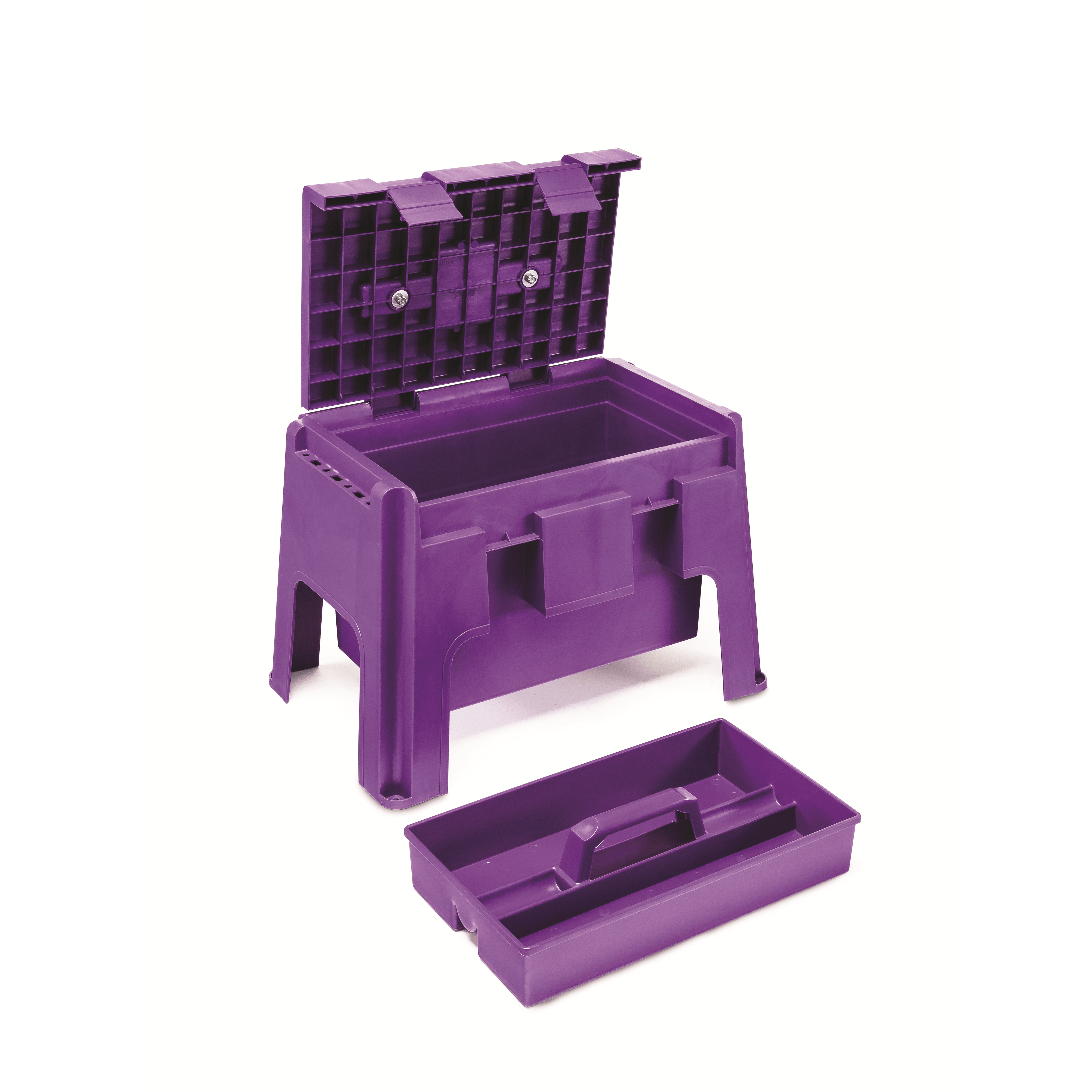 KD-164 Grooming Stool – All-in-One Step Stool & Storage for Equestrians - Equine Exchange Tack Shop