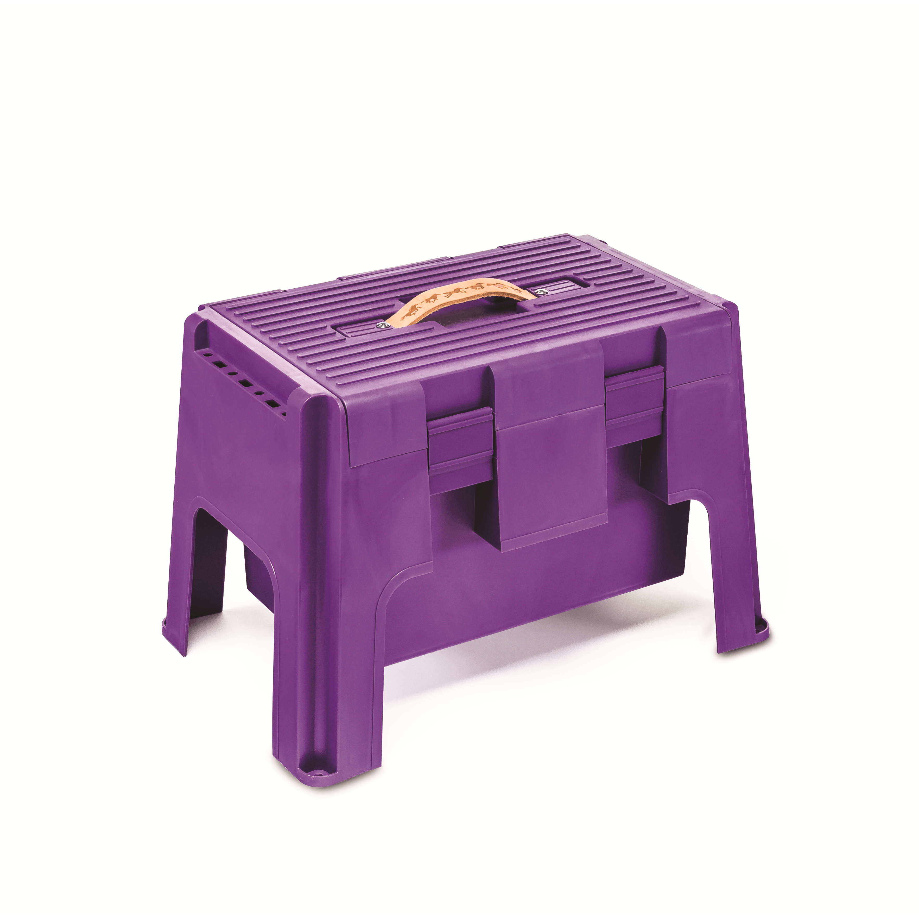 KD-164 Grooming Stool – All-in-One Step Stool & Storage for Equestrians - Equine Exchange Tack Shop