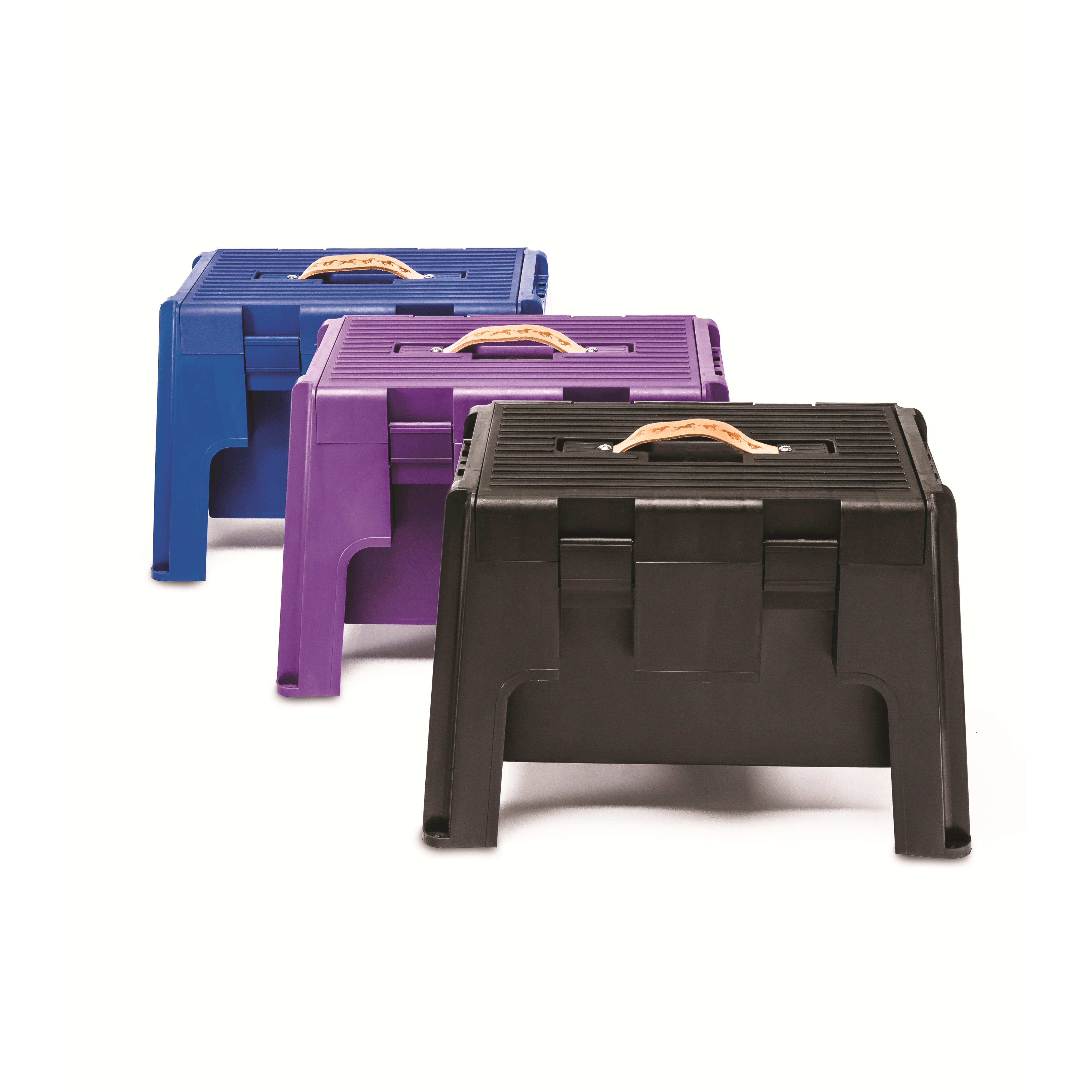 KD-164 Grooming Stool – All-in-One Step Stool & Storage for Equestrians - Equine Exchange Tack Shop