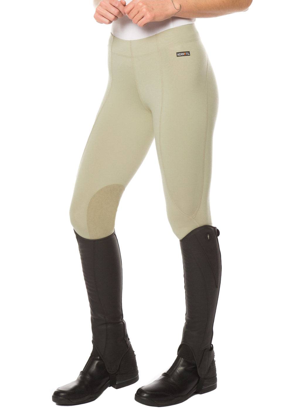 Kerrits Flow Rise Knee Patch Performance Tight - Equine Exchange Tack Shop