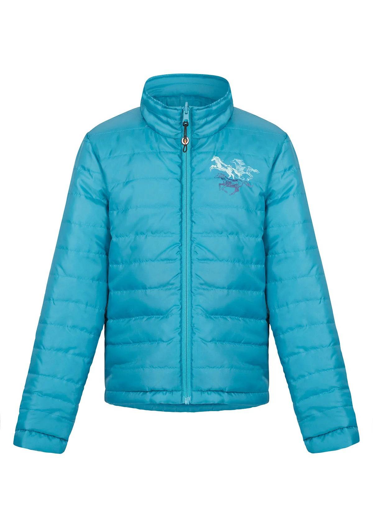 Kerrits Kids Pony Tracks Reversible Quilted Riding Jacket - CLEARANCE