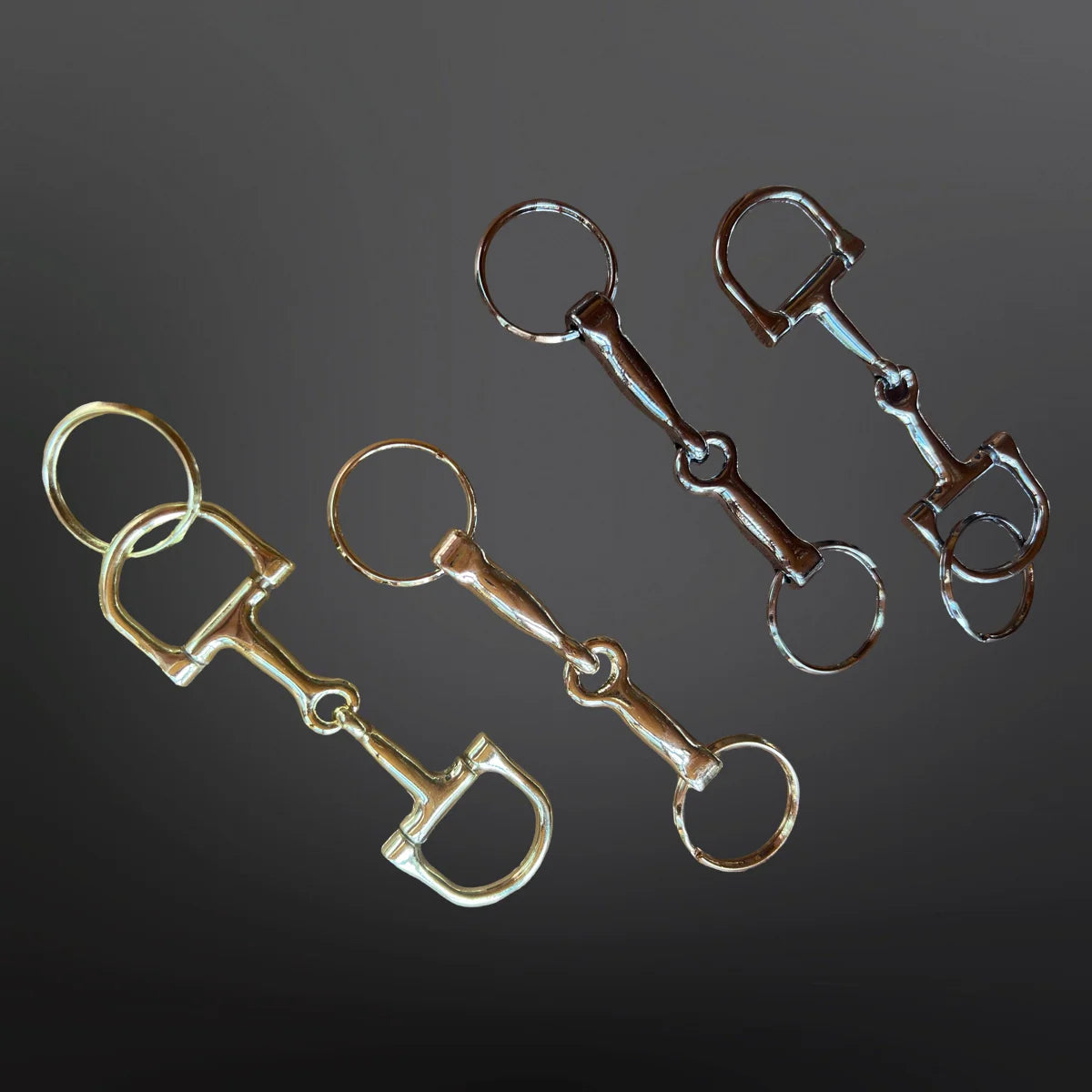 DRing Snaffle Keychain