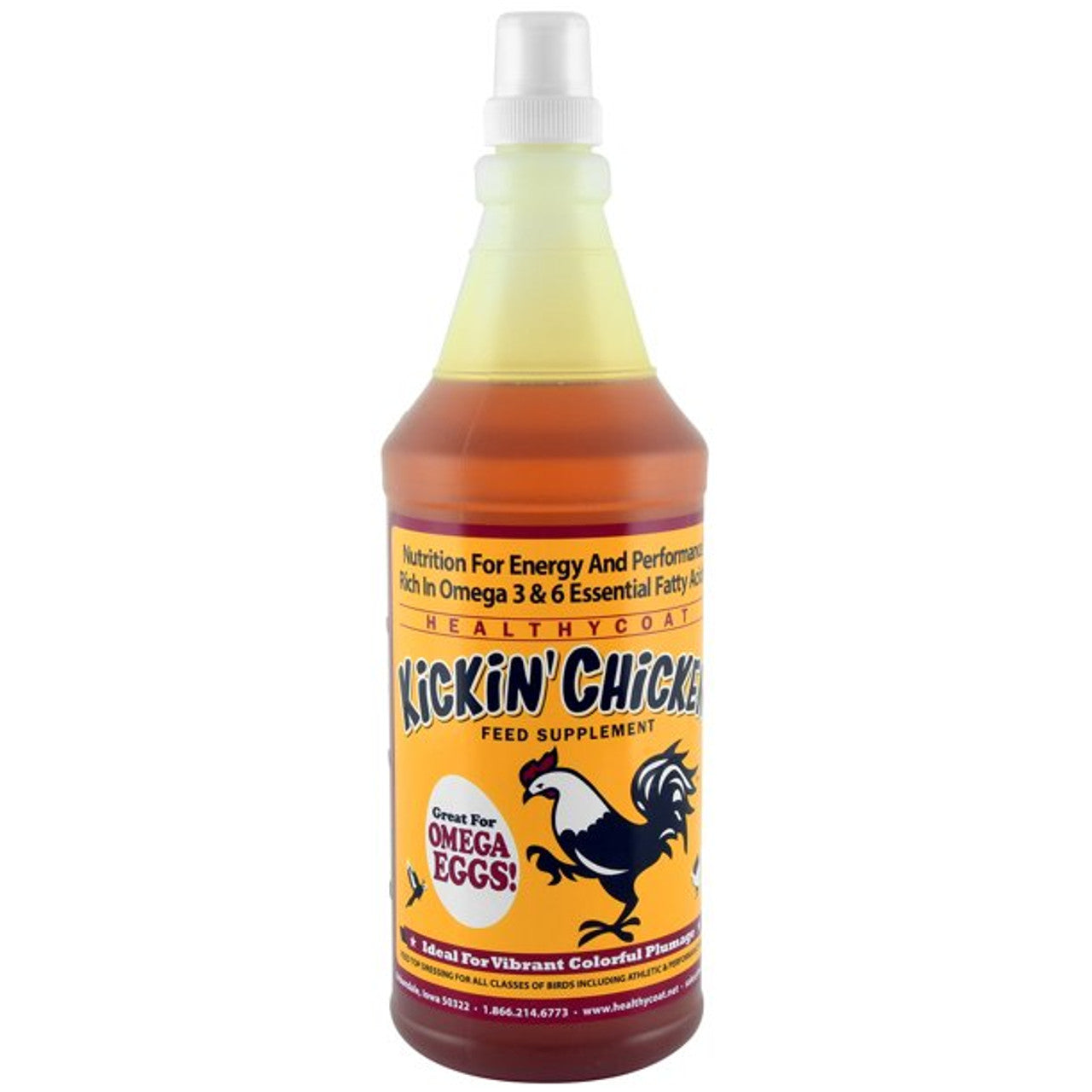 Healthy Coat Kickin' Chicken Supplement 16oz -  CLEARANCE