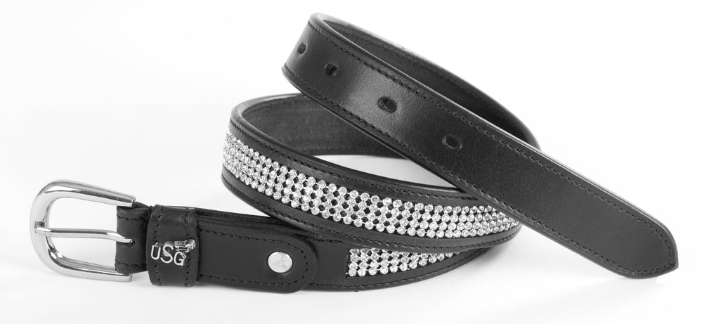 USG Princess Belt With Crystals - Equine Exchange Tack Shop