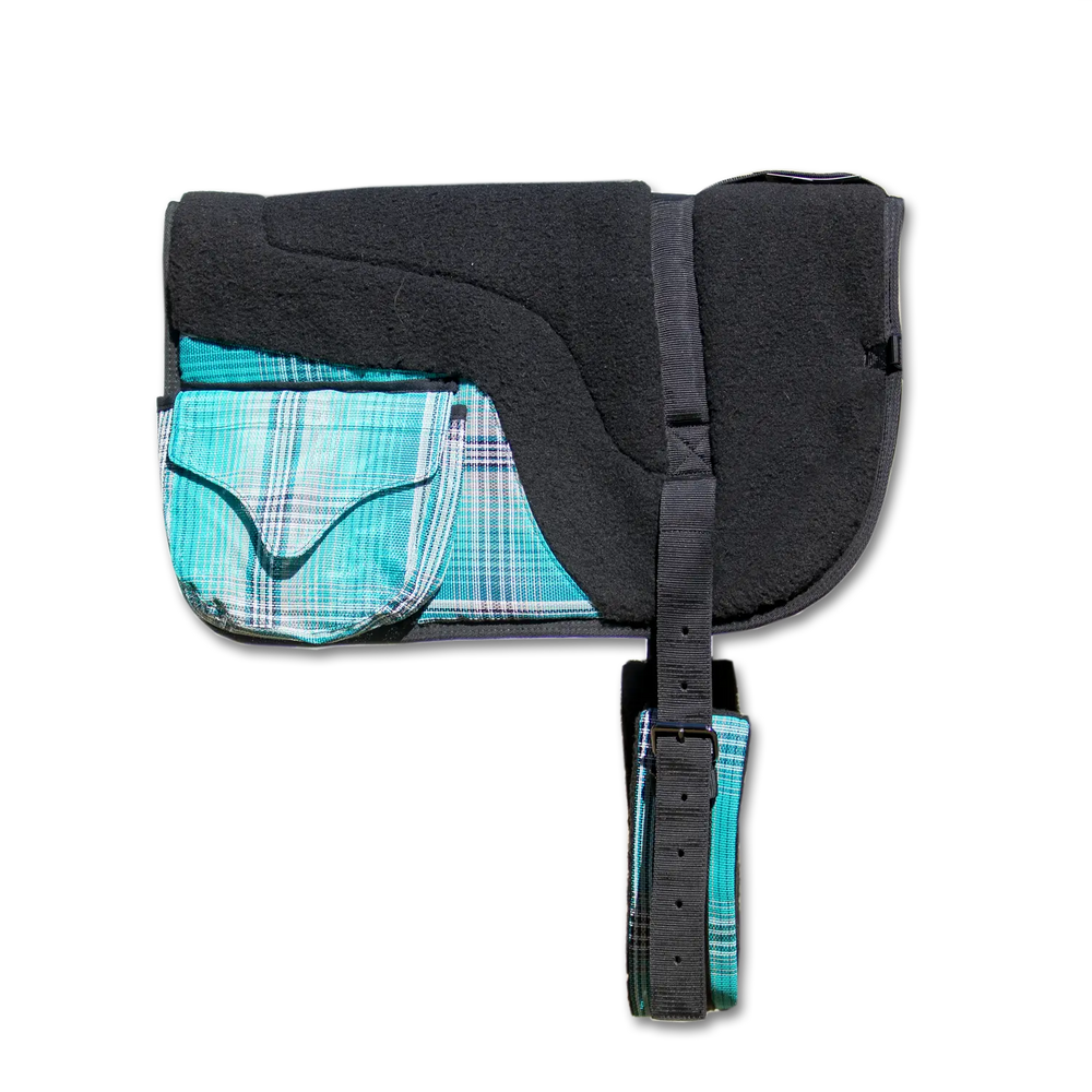 Fleece Bareback Pad with Pockets - Equine Exchange Tack Shop