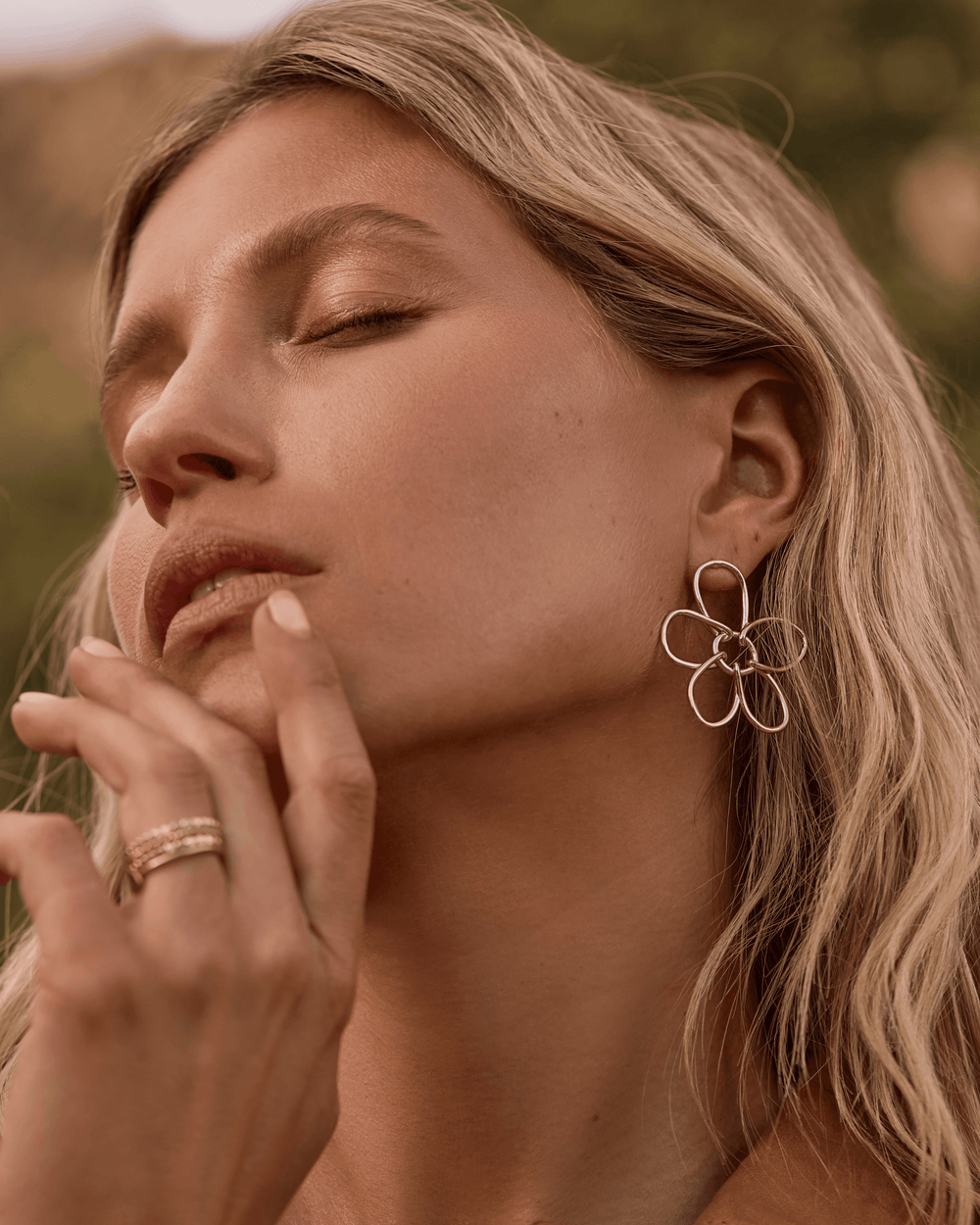 La Fleur Earrings - Equine Exchange Tack Shop