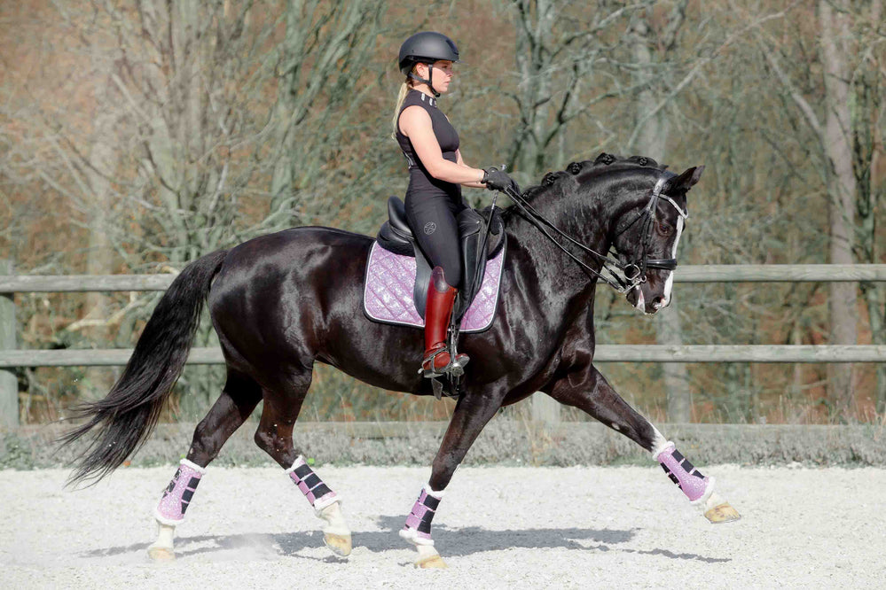 Lavender Saddle Pad - Equine Exchange Tack Shop
