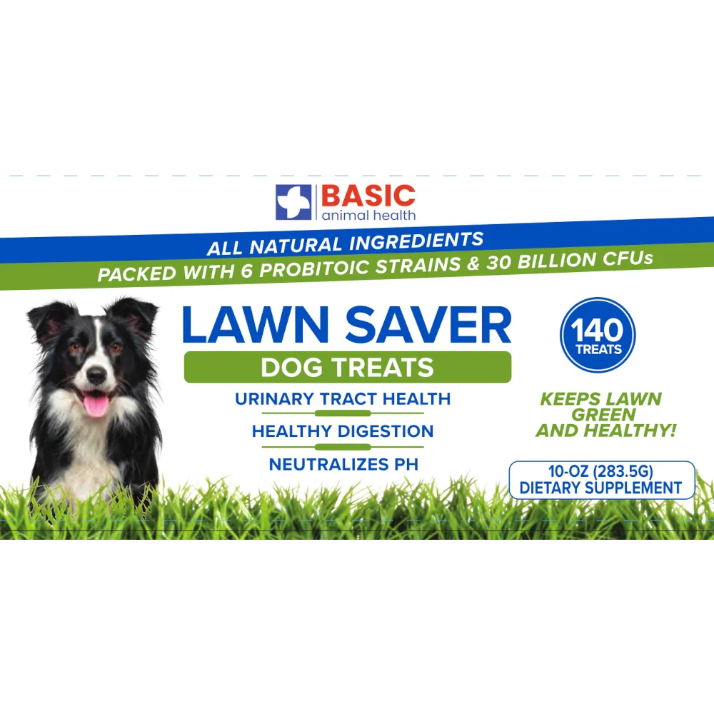 Lawn Saver Dog Treats - Grass Saver Supplement for dogs - 10 oz. - Equine Exchange Tack Shop
