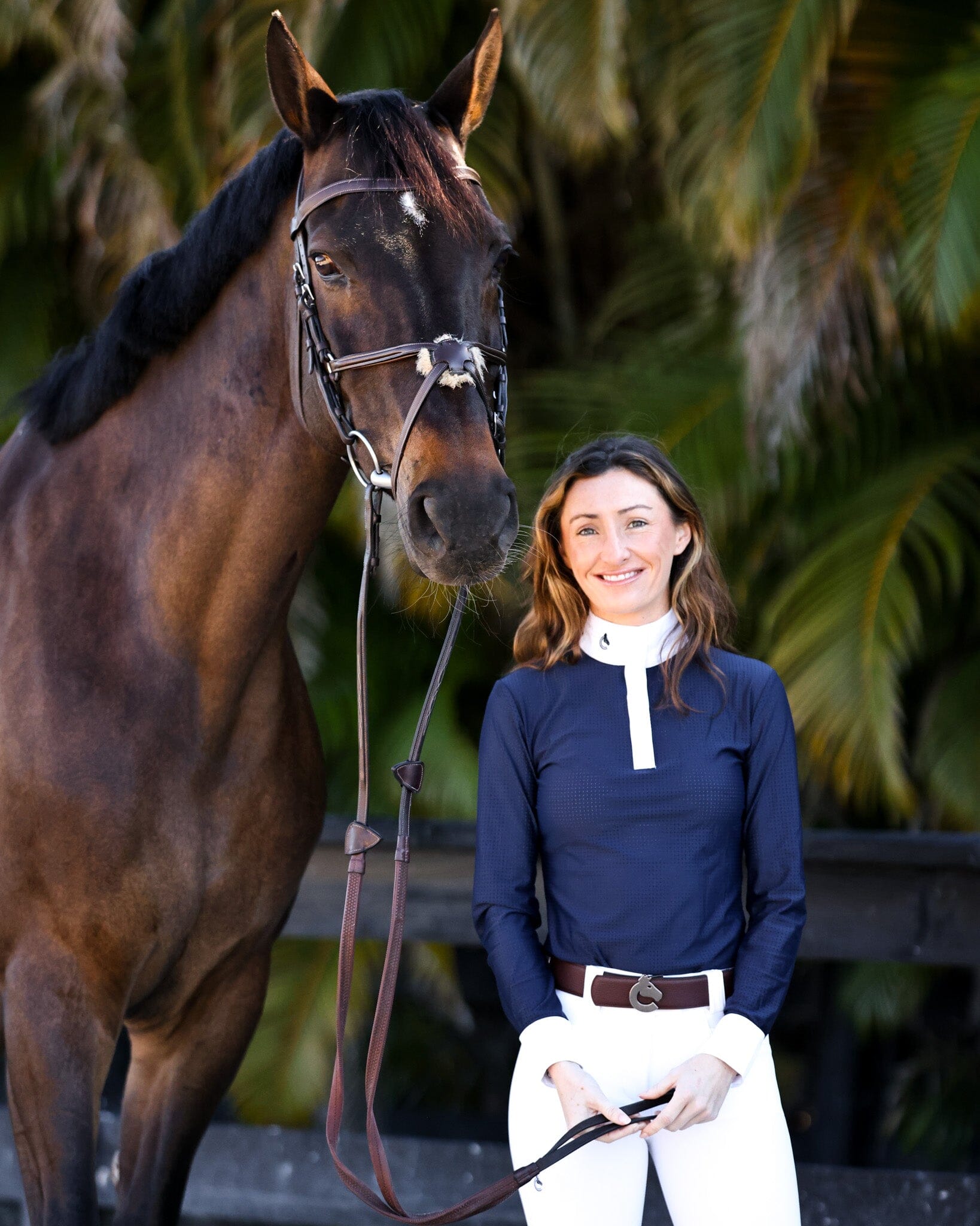 Lia Show Shirt - Navy