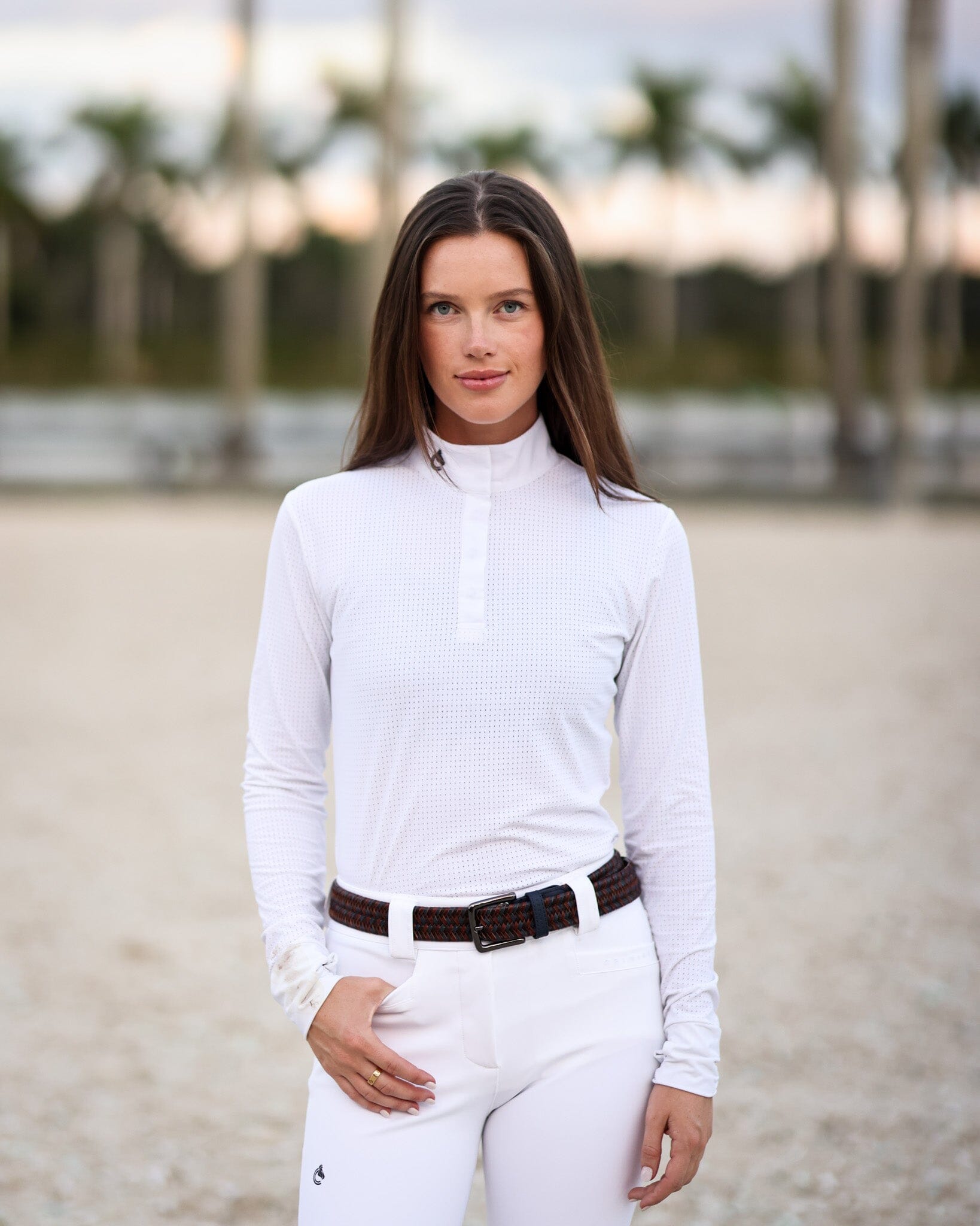 Lia Show Shirt - White