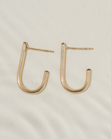 Lil Paperclip Hoops - Equine Exchange Tack Shop