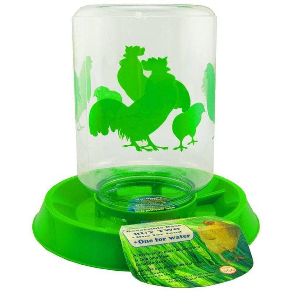 Chicken Feeder With Waterer Combo