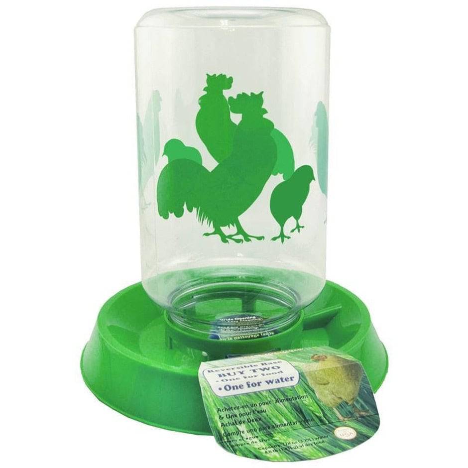 Chicken Feeder With Waterer Combo