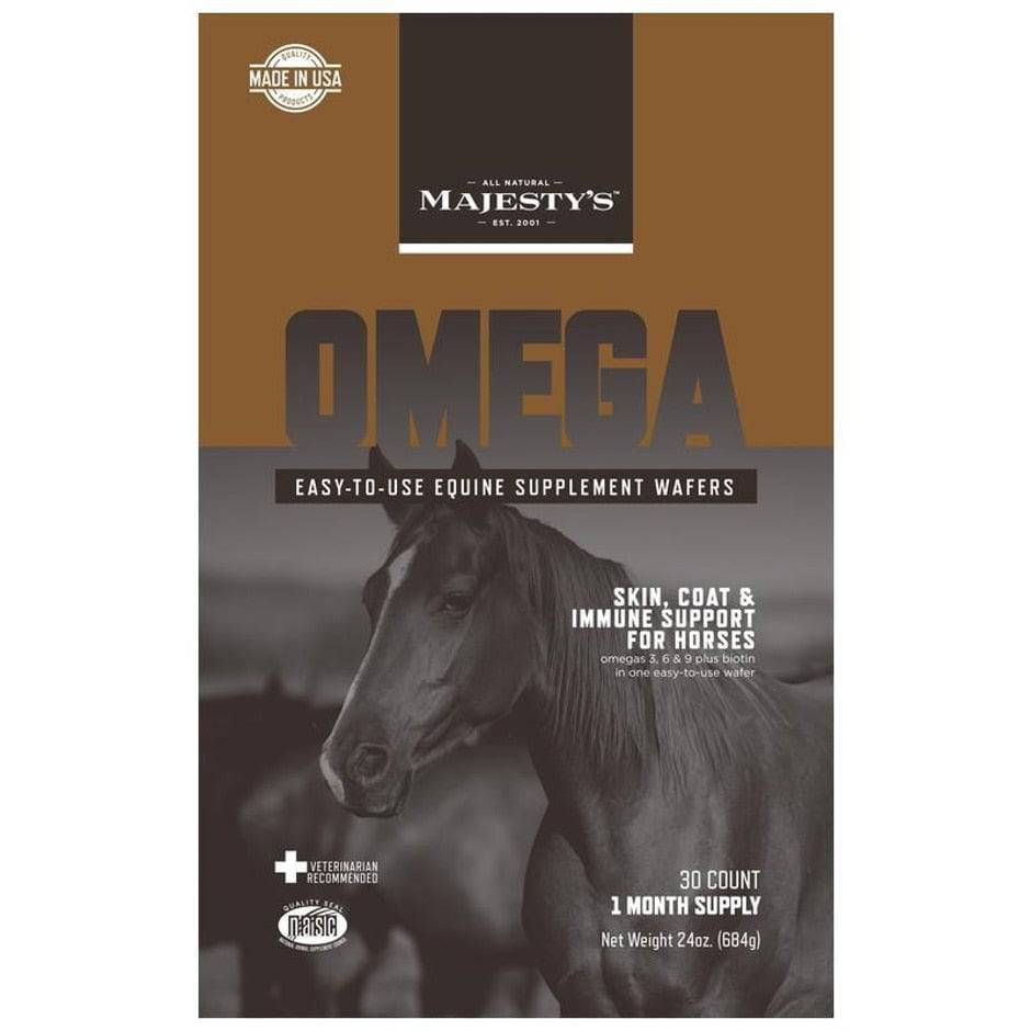 Majesty's Omega Equine Supplement Wafers - Equine Exchange Tack Shop