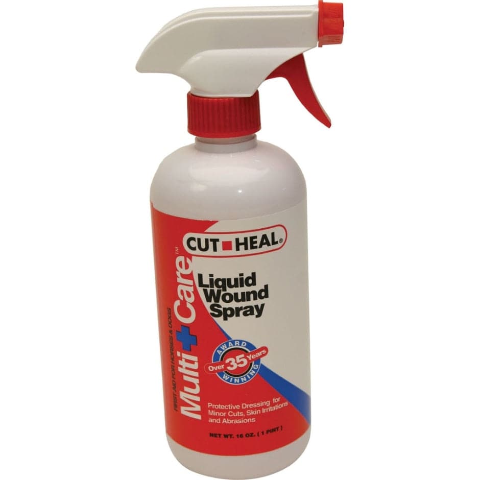 Cut Heal Multi Care Liquid Wound Spray For Pets - Equine Exchange Tack Shop