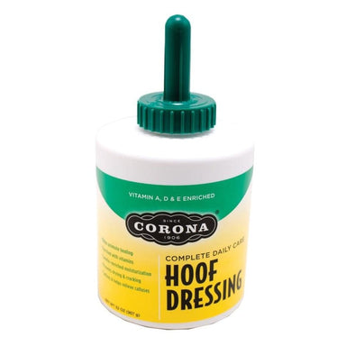 Corona Complete Daily Care Hoof Dressing With Brush - Equine Exchange Tack Shop