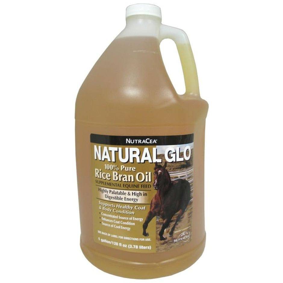 Natural Glo Rice Bran Oil For Horses