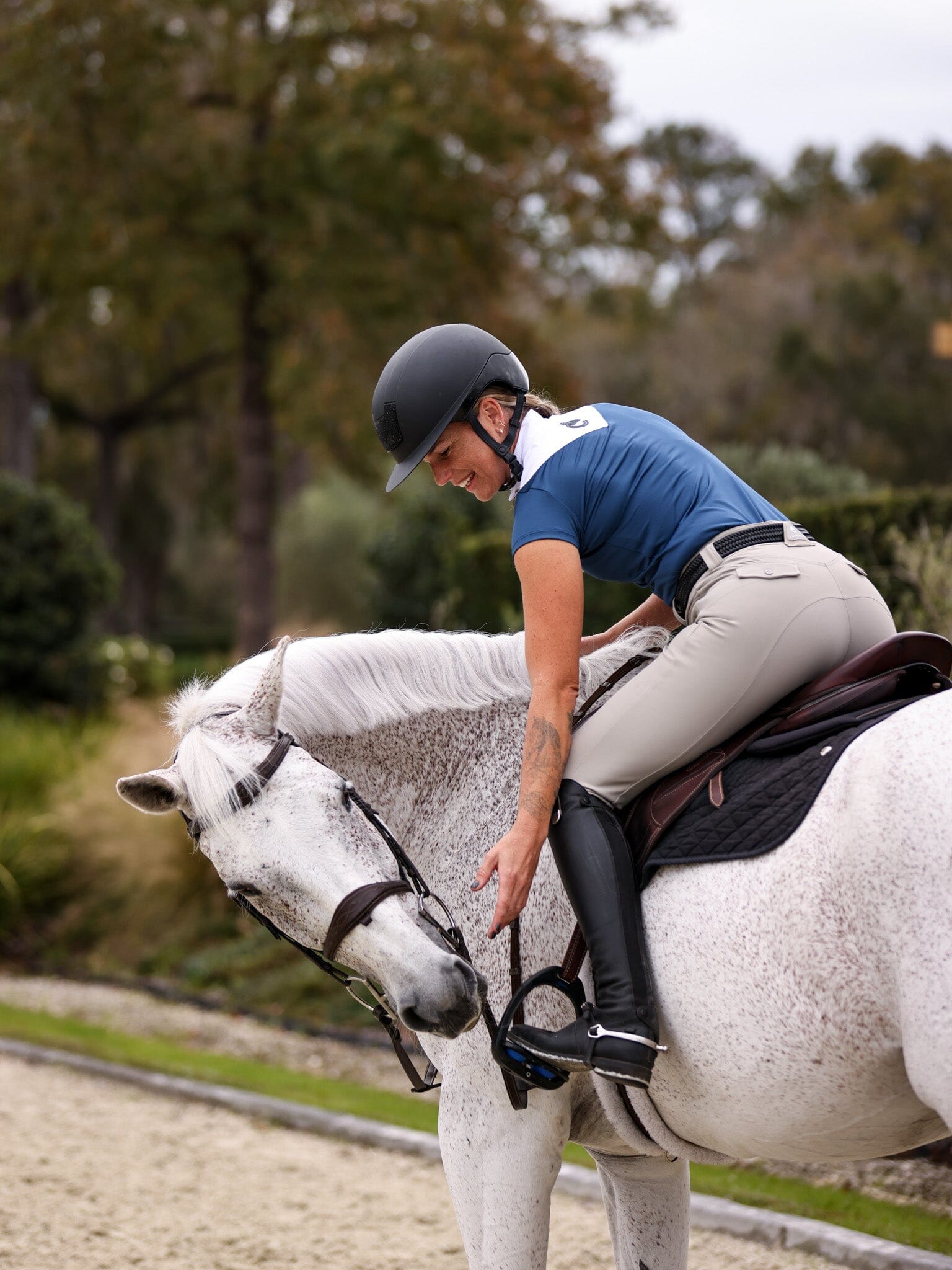 Margot Short Sleeve Schooling Shirt - Equine Exchange Tack Shop