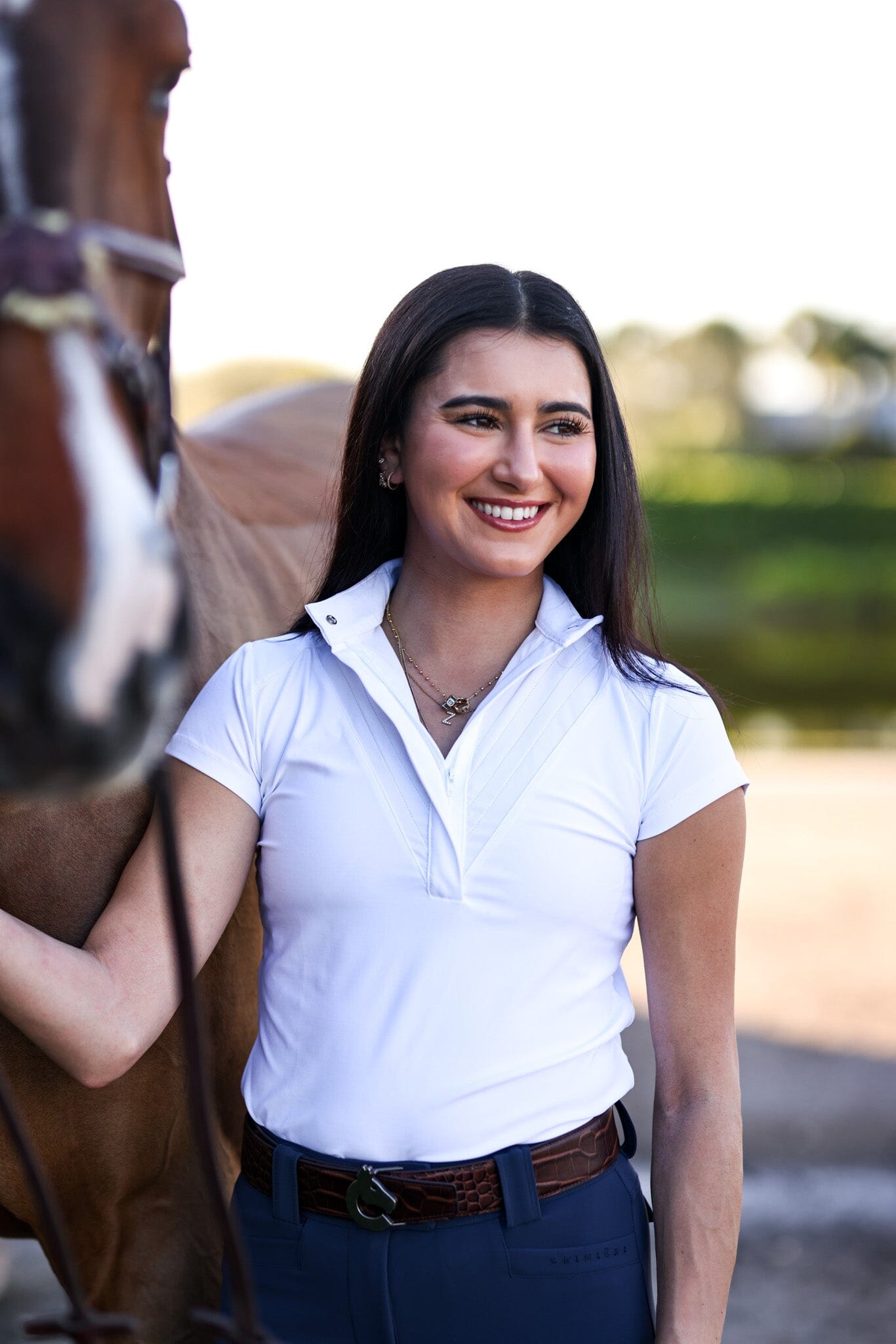 Margot Pure Elegance Competition Shirt - Equine Exchange Tack Shop