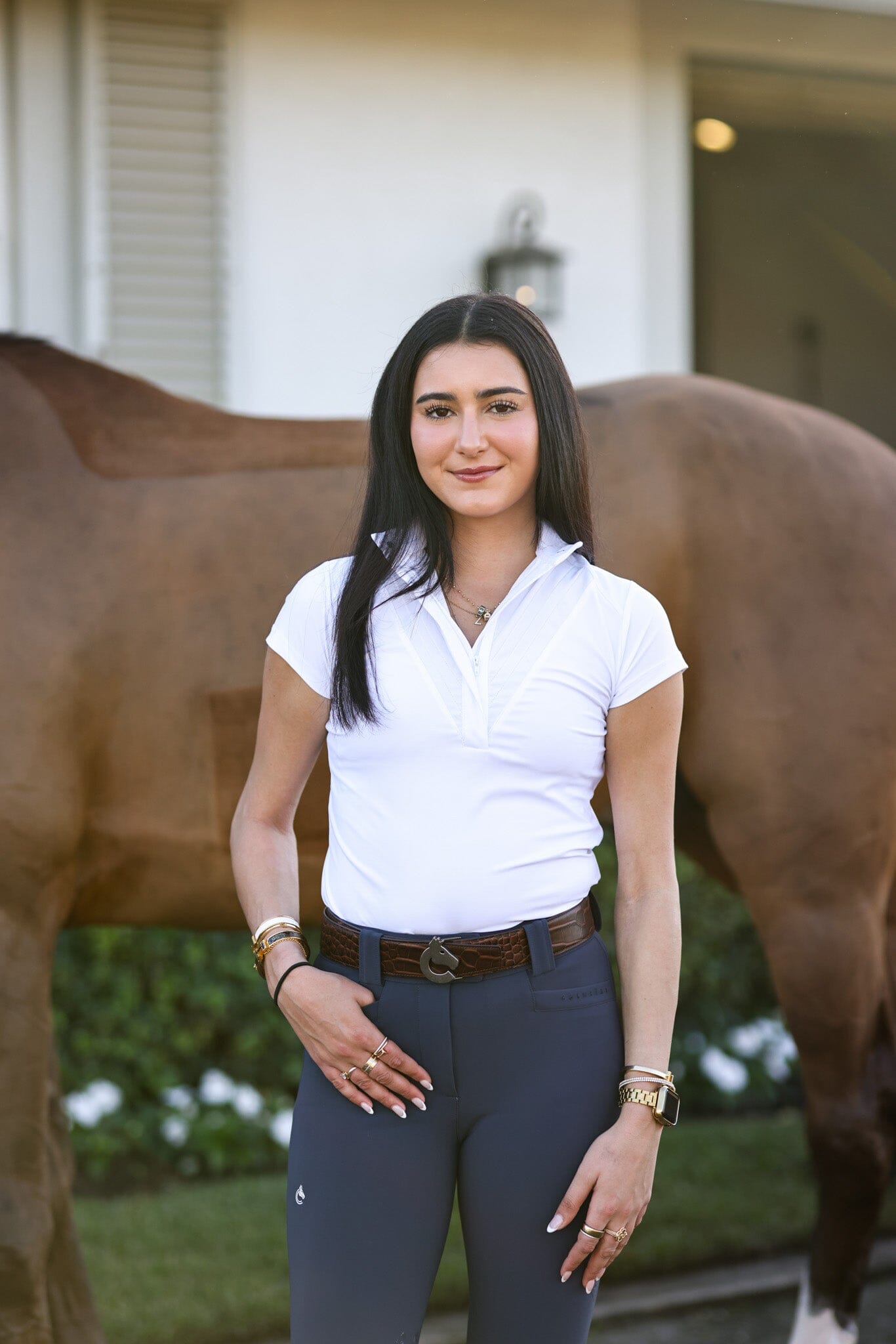 Margot Pure Elegance Competition Shirt - Equine Exchange Tack Shop