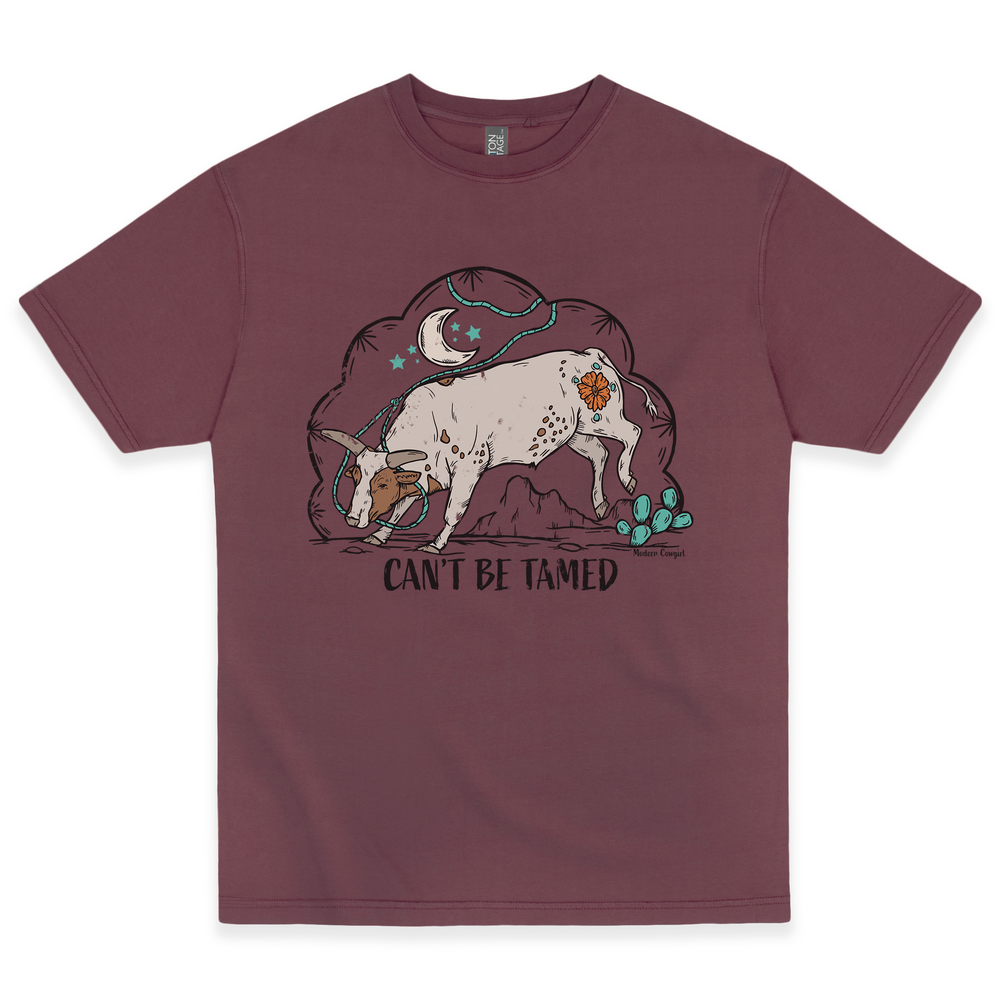 Can’t Be Tamed Tee - Equine Exchange Tack Shop