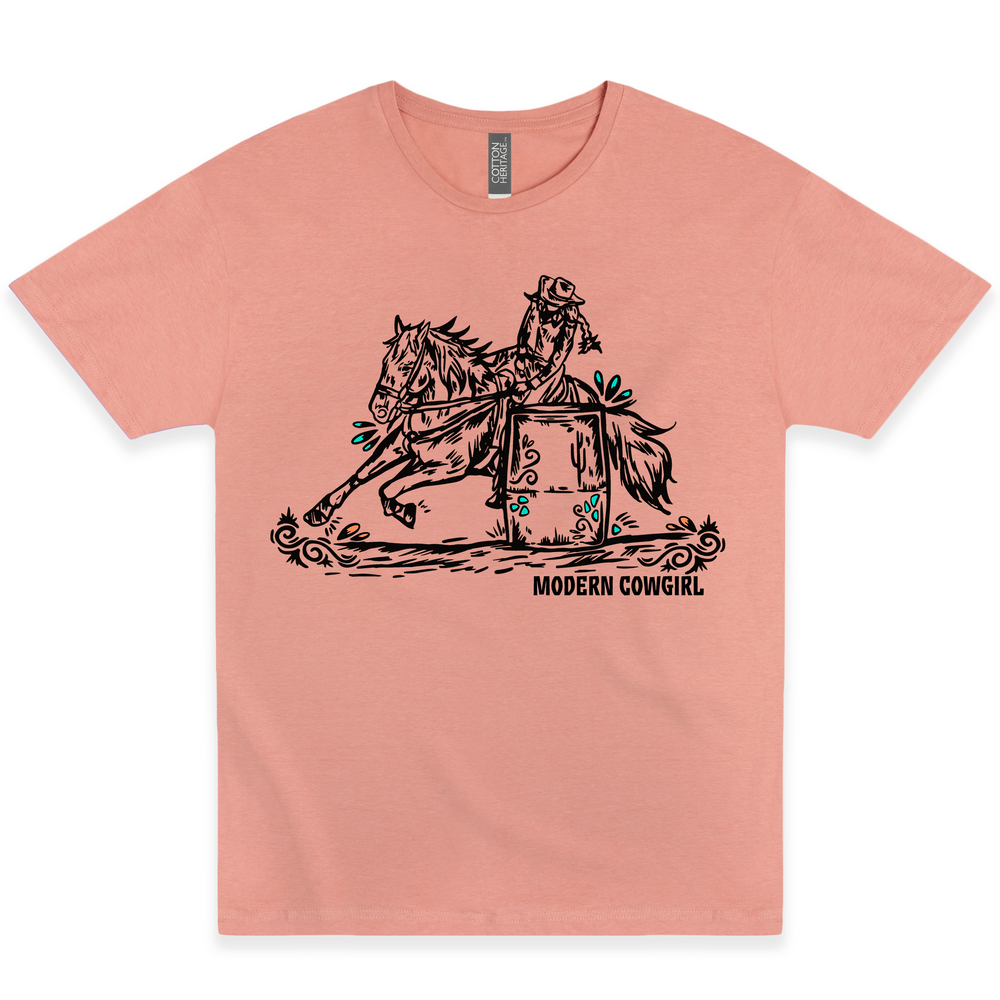 Barrel Racer Tee - Equine Exchange Tack Shop