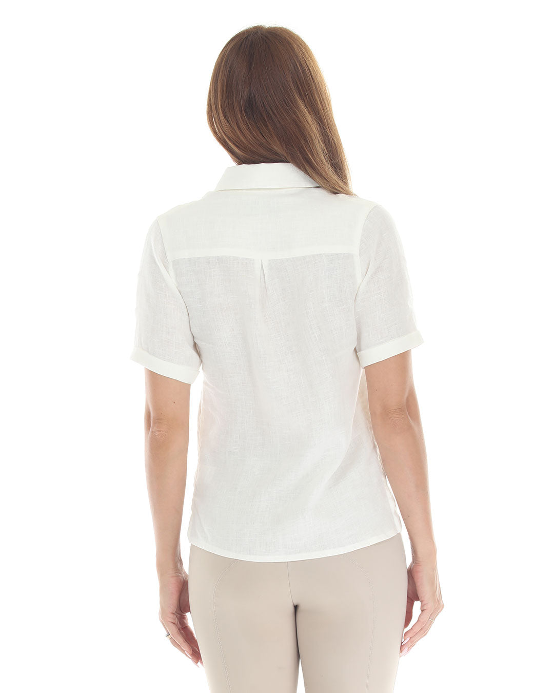 BellEq™ MICHELLE Linen Shirt - Equine Exchange Tack Shop