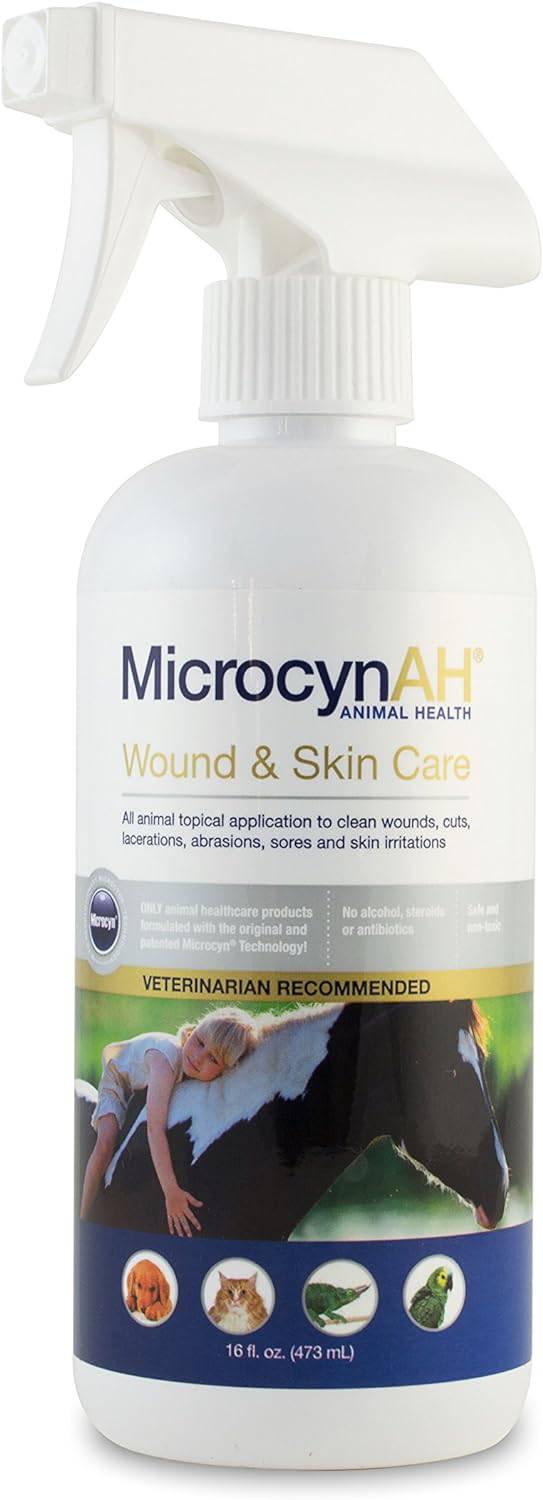 Microcyn AH Wound & Skin Care Spray - Equine Exchange Tack Shop