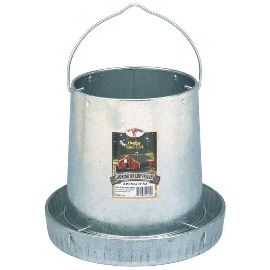 Little Giant Galvanized Hanging Feeder Cover For Poultry - Equine Exchange Tack Shop