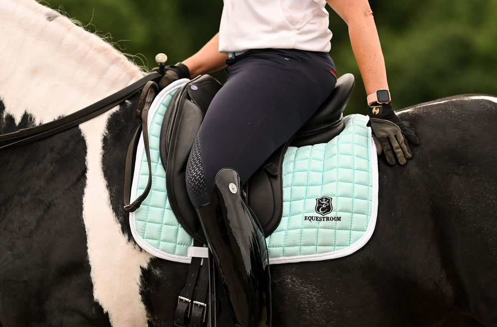 Mint Green Saddle Pad - Equine Exchange Tack Shop