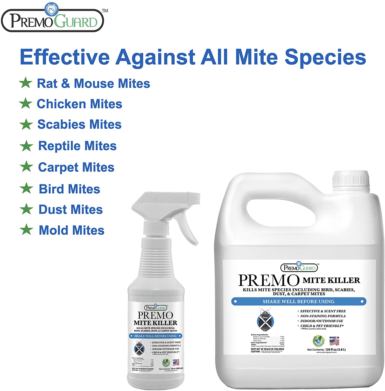 Mite Killer Spray - All Natural Non-Toxic