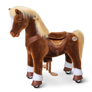 Model Y® Horse Ride-On Toy Age 4–7 – Brown  