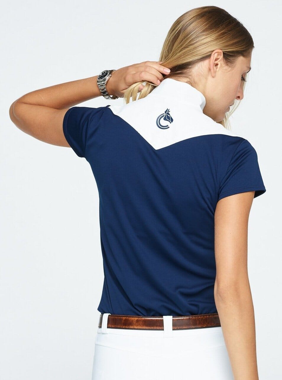 Margot Short Sleeve Schooling Shirt - Equine Exchange Tack Shop