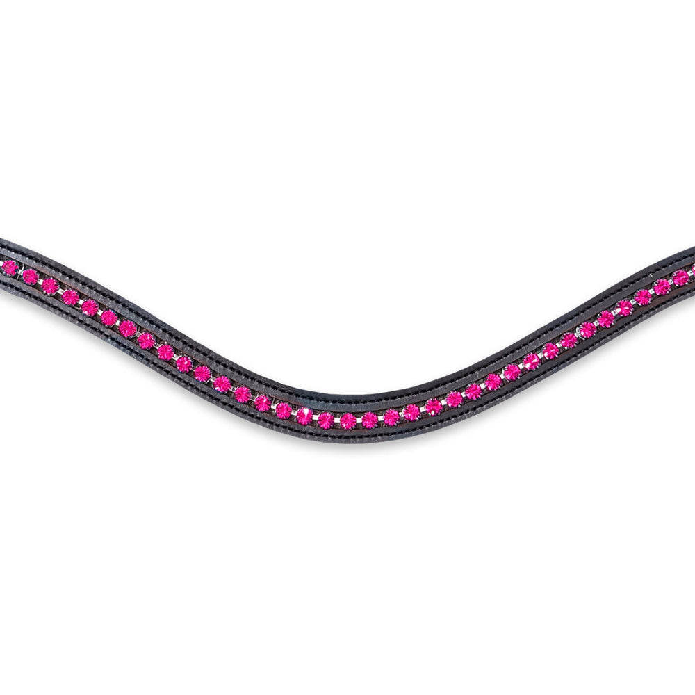 Neon Pink Browband - Equine Exchange Tack Shop