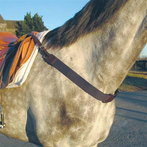 Nunn Finer German Elastic Reversible Hunter & Navy Breastplate - Equine Exchange Tack Shop