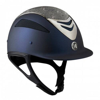 One K Defender Glamour Navy w/Chrome Helmet - CLEARANCE - Equine Exchange Tack Shop
