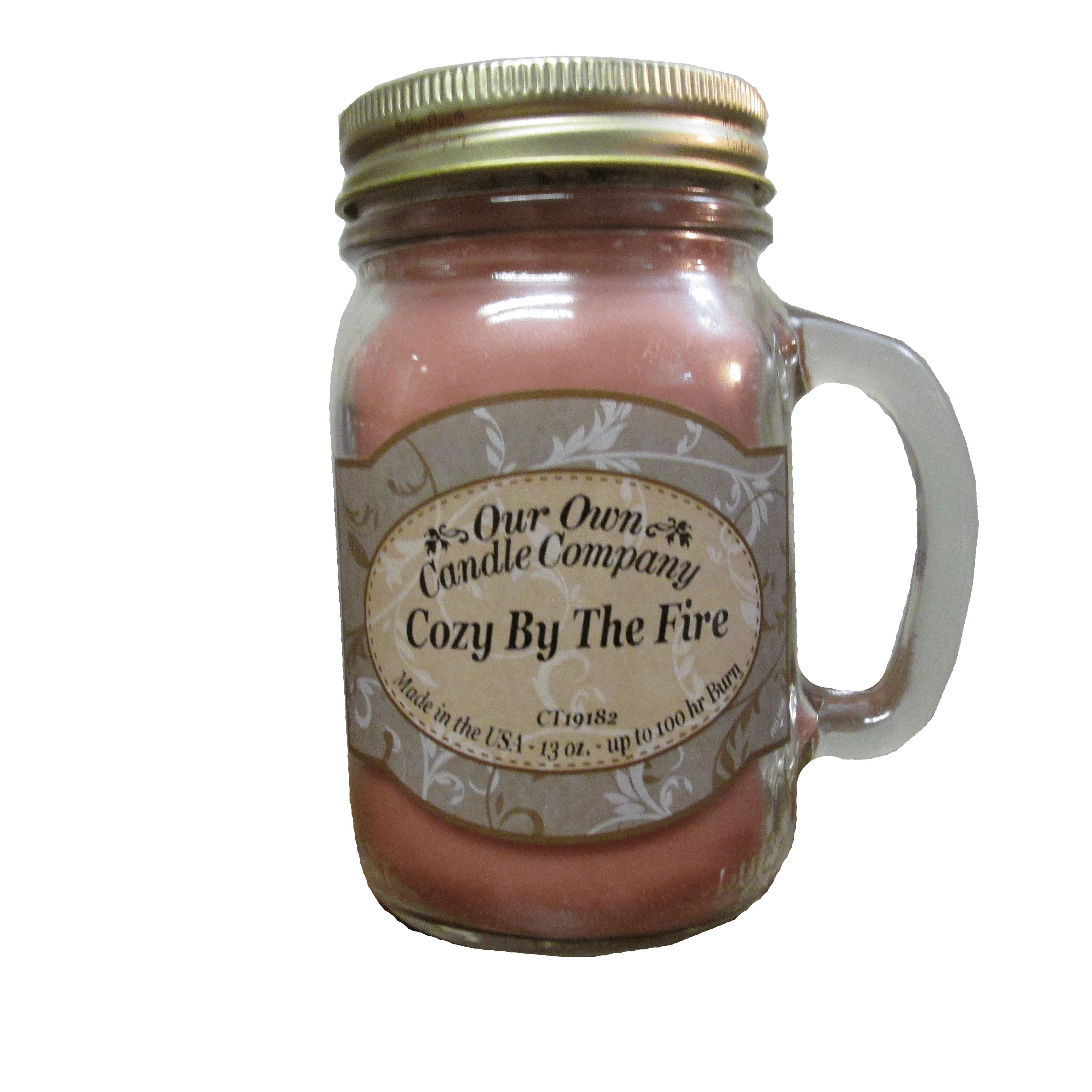 13oz Mason Jar Candle - Cozy By The Fire - Equine Exchange Tack Shop