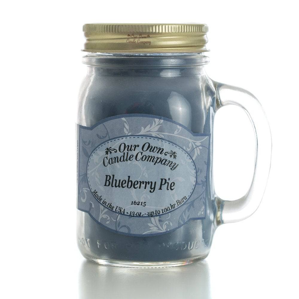 Our Own Candle Company 13oz Mason Jar Candle - Blueberry Pie