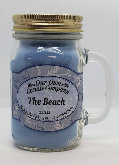 Our Own Candle Company 13oz. Mason Jar Candle- the Beach - Equine Exchange Tack Shop