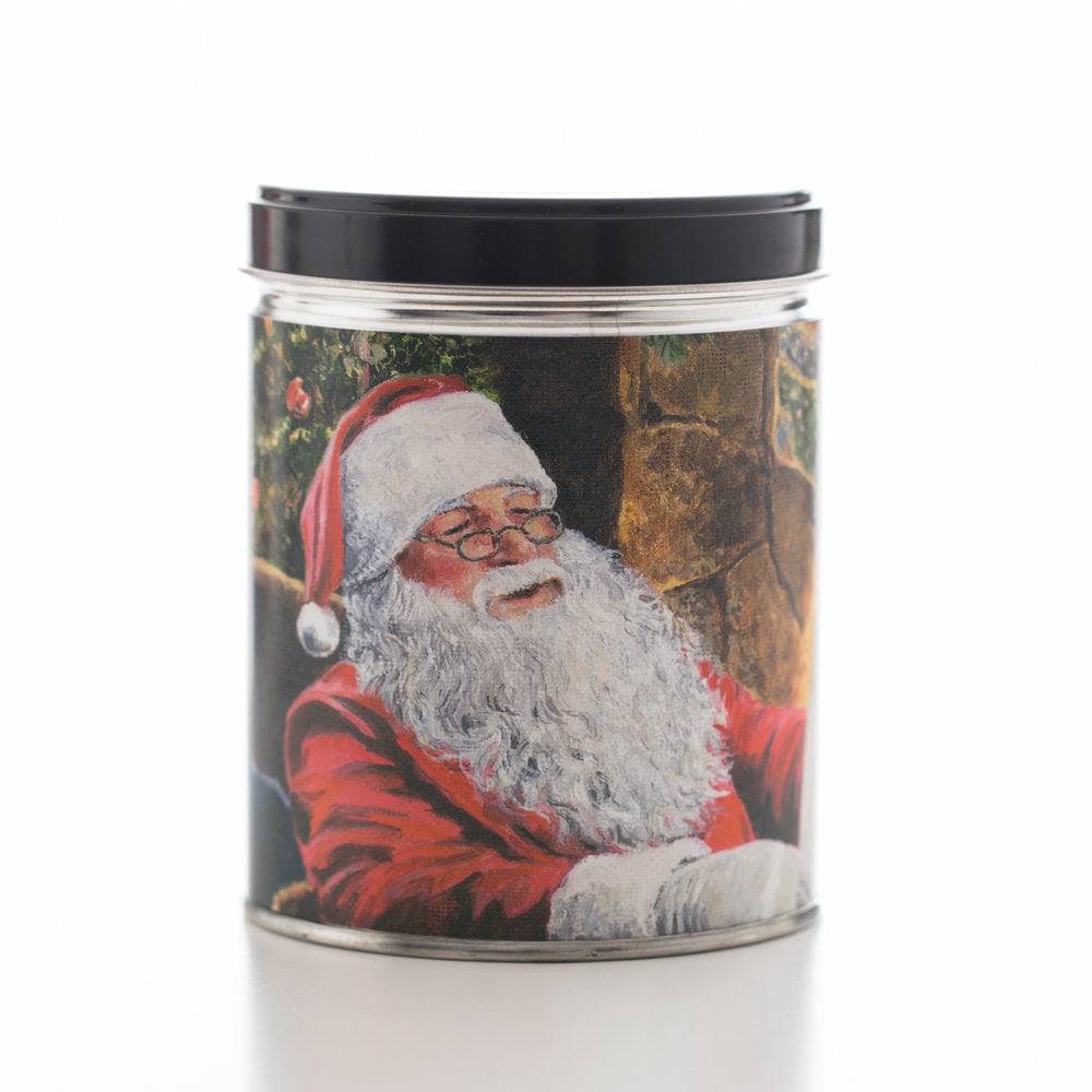 Our Own Candle Co. Santa in a Tin "Can"dle - Cinnaberry - Equine Exchange Tack Shop