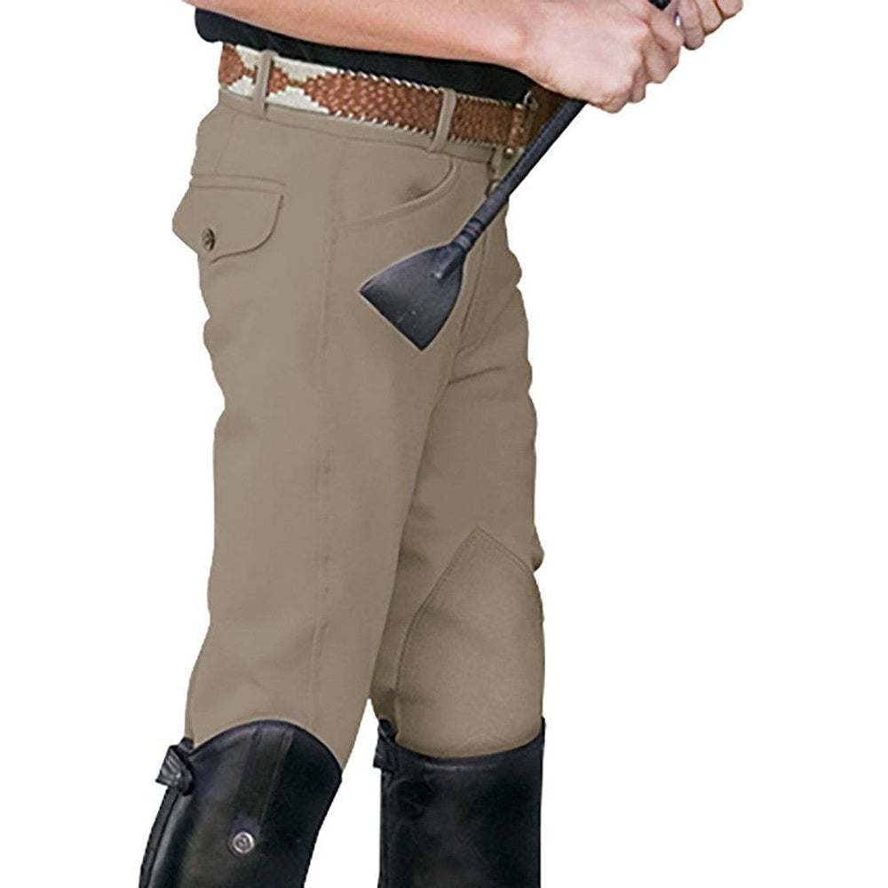 Ovation EuroWeave ™ 4-Pocket Boy's Breech - Equine Exchange Tack Shop