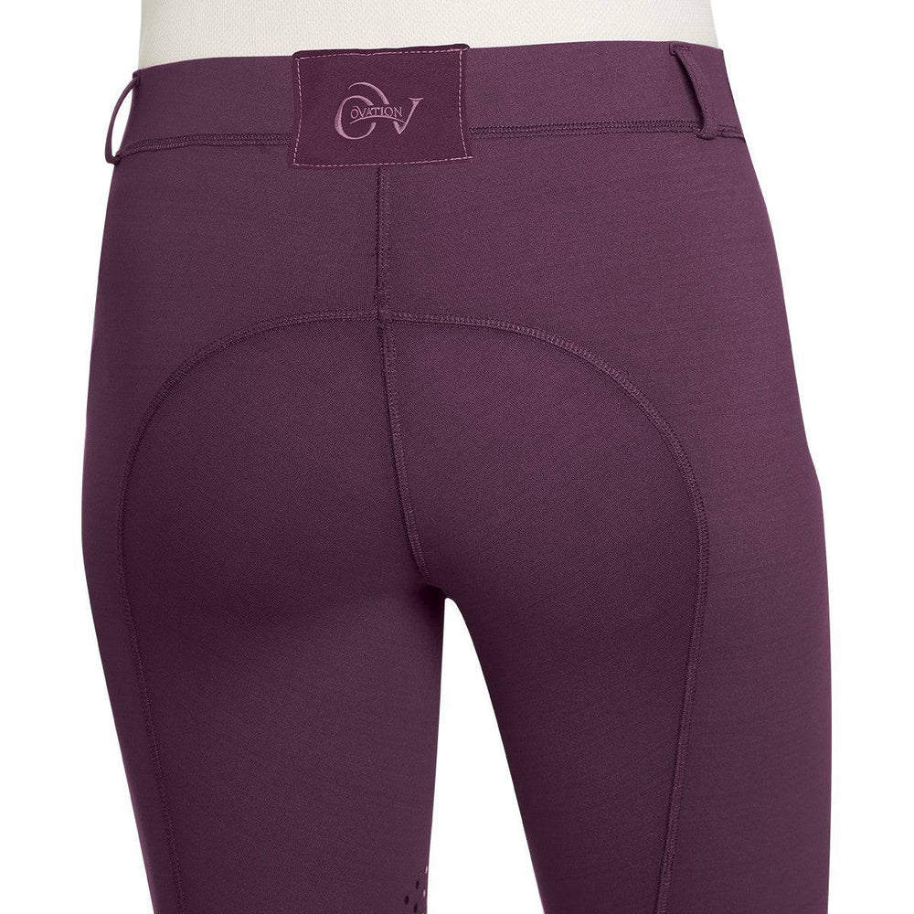 Ovation® AeroWick™ Silicone Knee Patch Tight - Ladies' - Equine Exchange Tack Shop