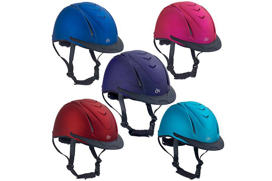 Ovation Metallic Schooler Helmet - Equine Exchange Tack Shop