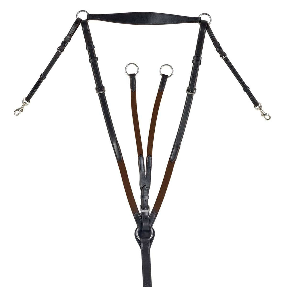 Ovation Classic Wide Elastic Hunt Breastplate - Equine Exchange Tack Shop