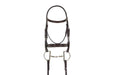 Ovation Breed Plain Raised Padded Bridle - Arabian - Equine Exchange Tack Shop
