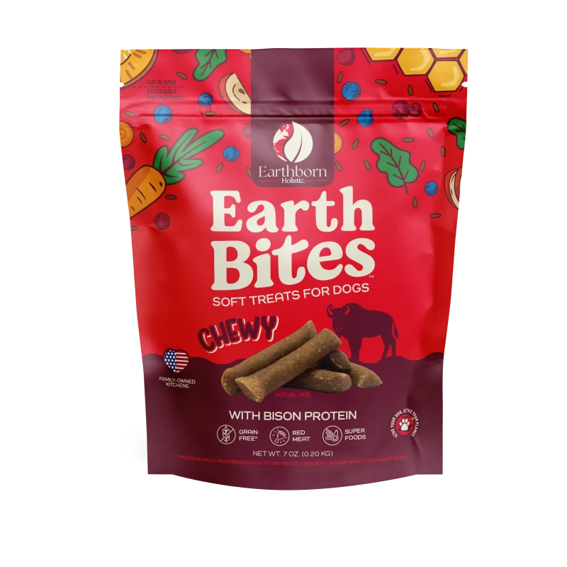 EarthBites Chewy with Bison Protein